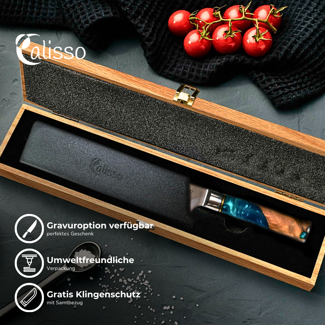 Magnet-Messerblock Olive mit Messern - الصورة 15