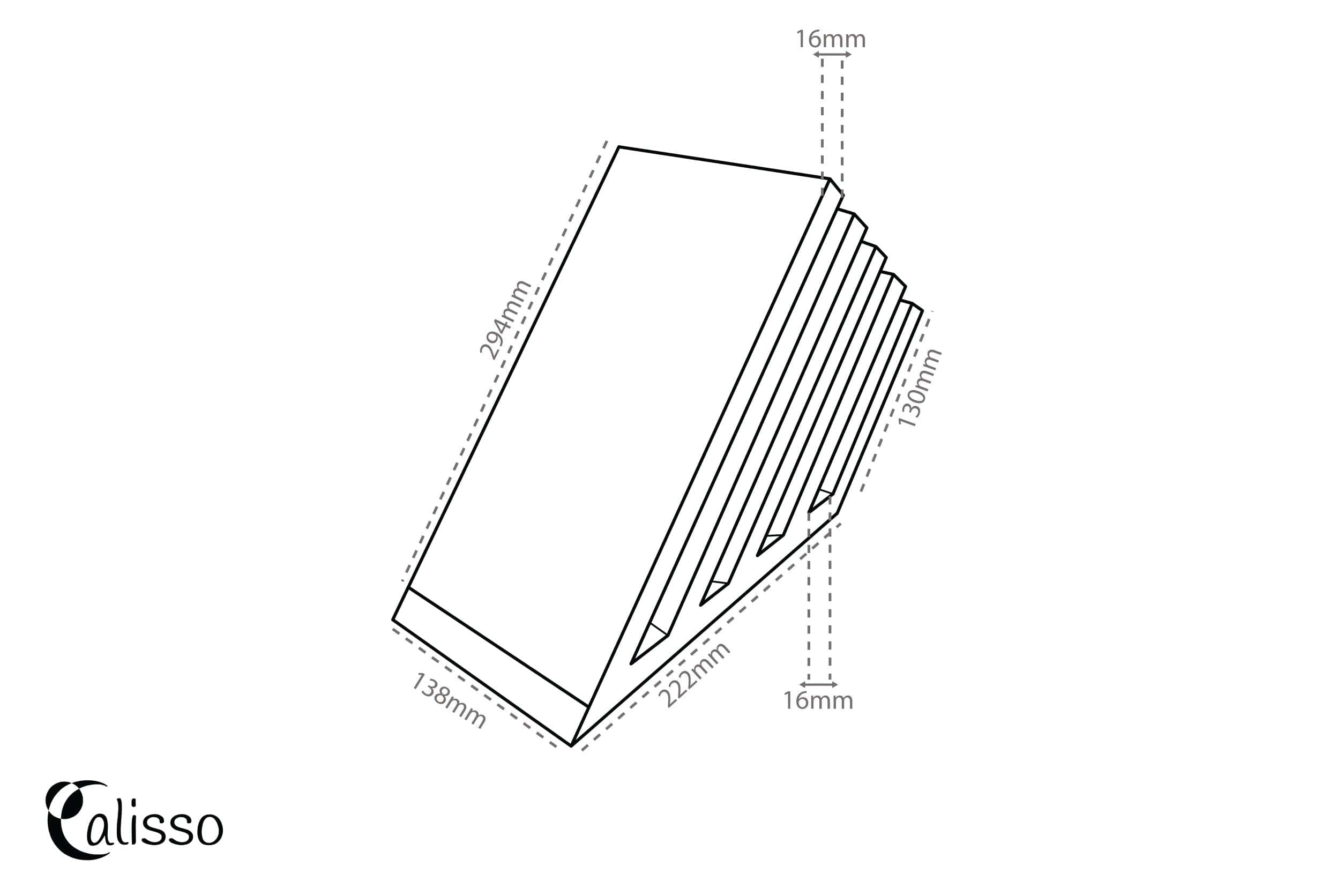 Magnet-Messerblock Walnuss mit Messern - الصورة 7