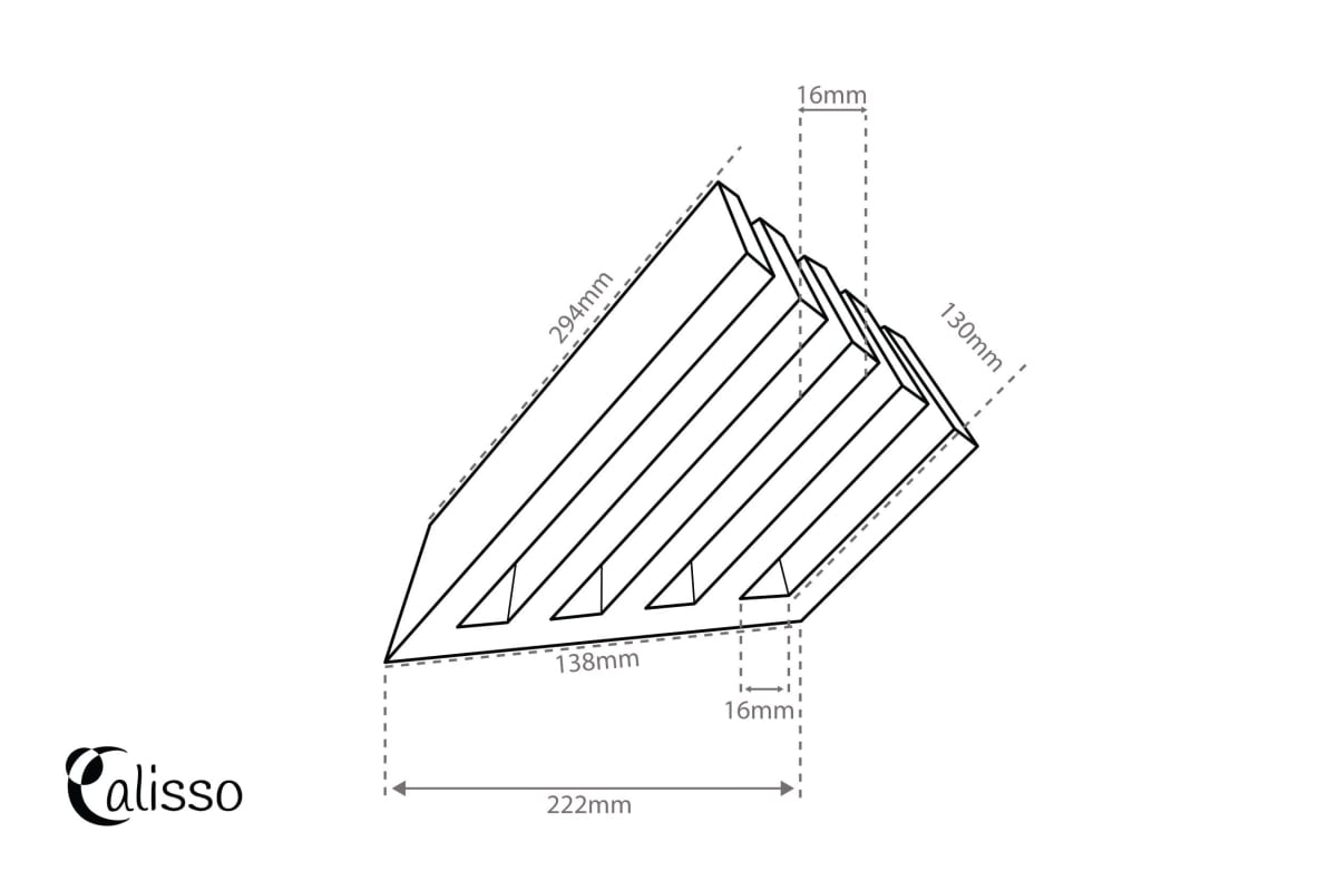 Magnet-Messerblock Olive - الصورة 6