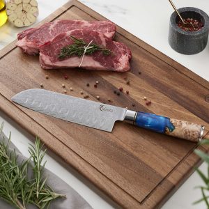 Alternative view of Santoku