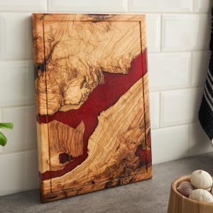 Alternative view of Ruby Servierbrett