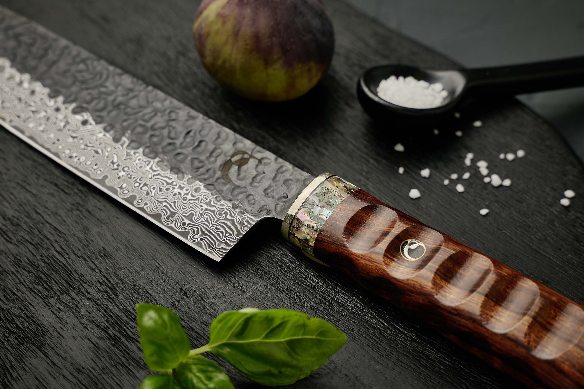 Messersäule Olive mit Messern - الصورة 5